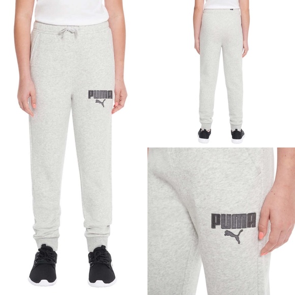 Puma Youth Fleece Jogger - Size L (14/16) - Picture 3 of 4